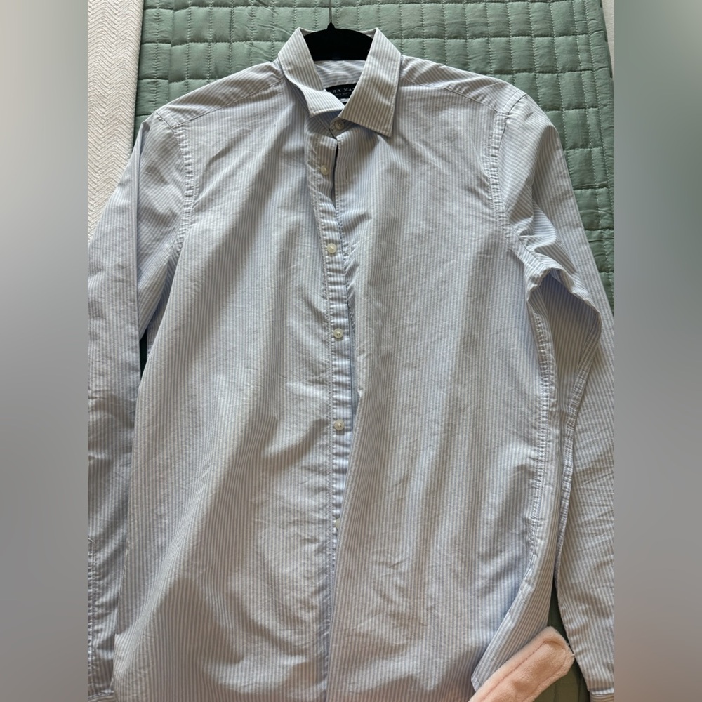 Zara slim fit button down shirt